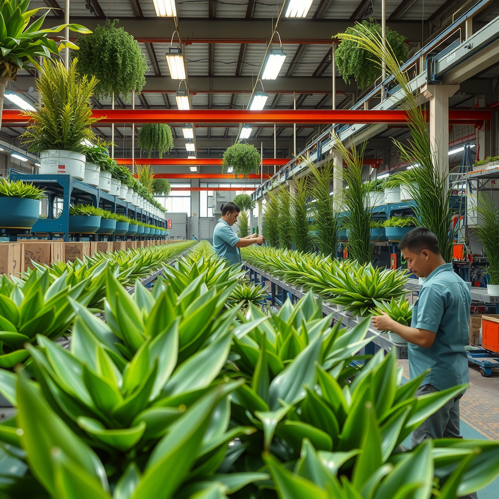 Artificial Plants Factory China Creates Stunning Decor Artificial Plants Factory China Creates Stunning Decor