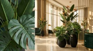 European Certified FR Polymer vs Spray-On Fire Retardant: Why Material Science Matters for Commercial Artificial Plants